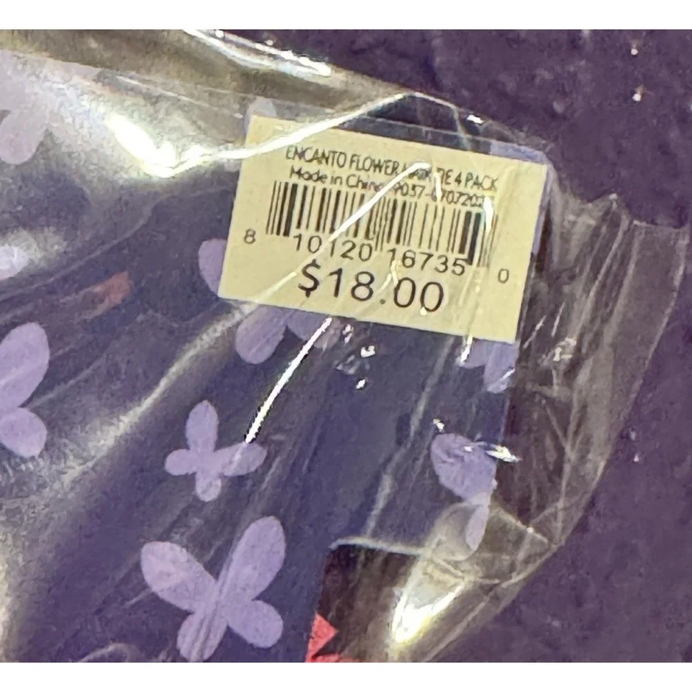 Disney Parks Encanto Ears Mirabel Flower Headband Hair Set Camp Collab Rare
